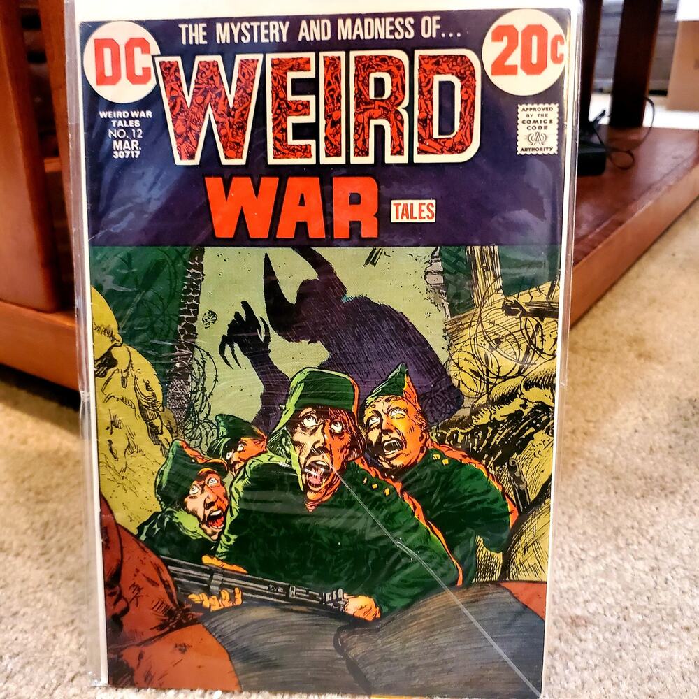 Weird War Tales #12 - Horror - Kaluta Cover - 1973 - FN+